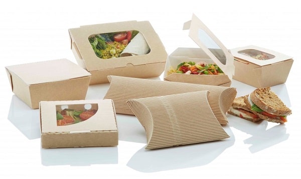 картонные коробки для пищи