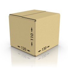 Картонная коробка 130*120*110, Т-23 бур.