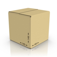 Картонная коробка 145*145*145 мм Т-21 бур Картонная коробка 145*145*145 мм Т-21 бур