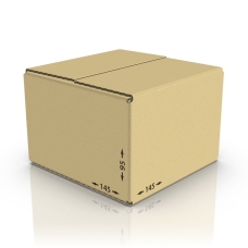 Картонная коробка 145*145*95 мм Т-21 бур Картонная коробка 145*145*95 мм Т-21 бур