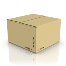 Картонная коробка 180*180*105 мм Т-23 бур