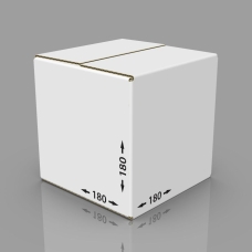 Картонная коробка 180*180*180 мм Т-23 бел