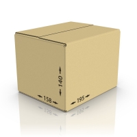 Картонная коробка 195*158*140 мм Т-24 бур