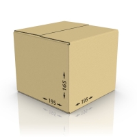 Картонная коробка 195*195*165 мм Т-23 бур