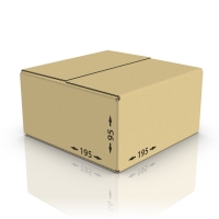 Картонная коробка 195*195*95 мм Т-22 бур