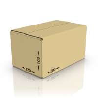 Картонная коробка 200*120*100 мм Т-22 бур