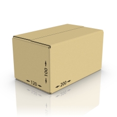 Картонная коробка 200*120*100 мм Т-22 бур