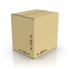 Картонная коробка 200*158*195 мм Т-21 бур 