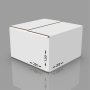 Картонная коробка 200*200*120 мм белый 