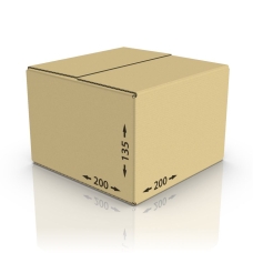 Картонная коробка 200*200*135 мм Т-21 бур