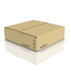 Картонная коробка 200*200*50 мм Т-22 бур