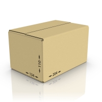 Картонная коробка 204*134*110 мм Т-23 бур