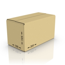 Картонная коробка 205*100*105 мм Т-23 бур