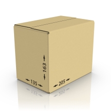 Картонная коробка 205*135*163 мм Т-23 бур