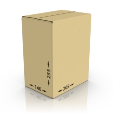 Картонная коробка 205*140*255 мм Т-23 бур