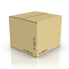 Картонная коробка 205*195*165 мм Т-21 бур