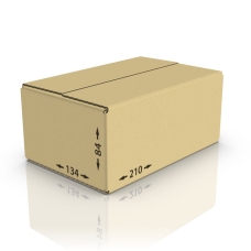 Картонная коробка 210*134*84 мм Т-23 бур