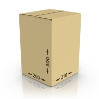 Картонная коробка 210*200*300 мм Т-22 бур