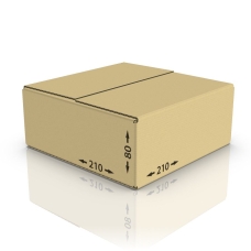 Картонная коробка 210*210*80 мм Т-21 бур