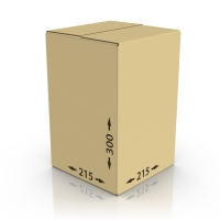 Картонная коробка 215*215*300 мм Т-22 бур