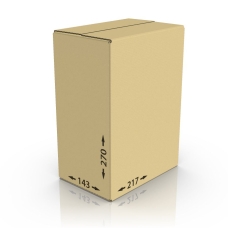 Картонная коробка 217*143*270 мм Т-23 бур