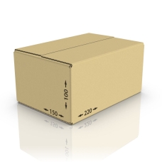 Картонная коробка 220*150*100 мм Т-22 бур
