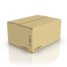 Картонная коробка 220*160*100 мм Т-23 бур