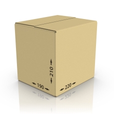 Картонная коробка 220*190*210 мм Т-22 бур