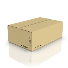 Картонная коробка 365*240*120 мм, Т-23 бур.