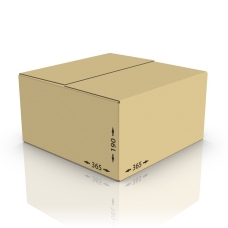 Картонная коробка 365*365*190 мм, Т-23 бур.