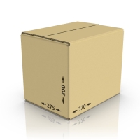 Картонная коробка 370*275*300 мм П-32 бурый