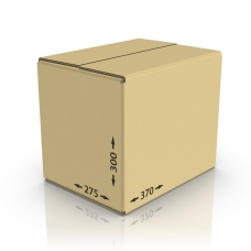 Картонная коробка 370*275*300 мм П-32 бурый