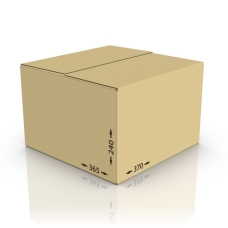 Картонная коробка 370*365*240 мм, Т-24 бур.