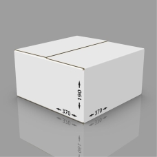 Картонная коробка 370*370*190 мм, Т-23 бел.