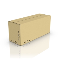 Картонная коробка 375*125*150 мм, Т-22 бур. "С"