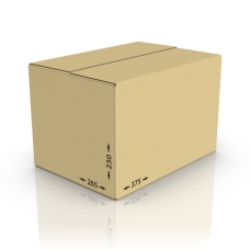 Картонная коробка 375*265*230 мм, Т-22 бур.