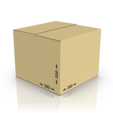 Картонная коробка 380*380*300 мм, Т-21 бур.