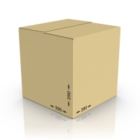 Картонная коробка 390*390*390 мм, Т-21 бур.