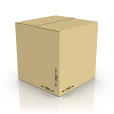Картонная коробка 390*390*390 мм, Т-21 бур.