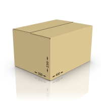 Картонная коробка 400*300*230 мм, Т-21 бур.