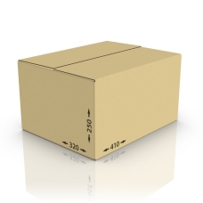 Картонная коробка 410*320*250 мм, Т-24 бур.