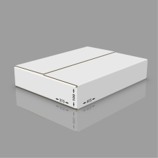 Картонная коробка 415*315*100 мм, Т-23 бел.