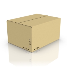 Картонная коробка 420*310*210 мм, Т-23 бур.