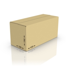 Картонная коробка 430*180*190 мм Т-21 бур.