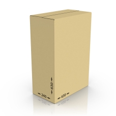Картонная коробка 430*240*630 мм, Т-22 бур.