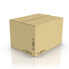 Картонная коробка 435*340*280 мм Т-22 бурый