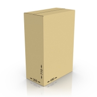 Картонная коробка 490*260*710 мм, Т-22 бур.