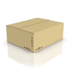 Картонная коробка 495*390*175 мм, Т-23 бур.