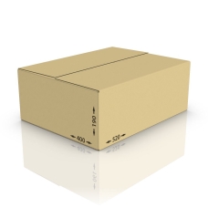 Картонная коробка 520*400*190 мм, бур.