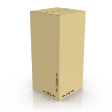 Картонная коробка 550*550*1200 мм, Т-23 бур.